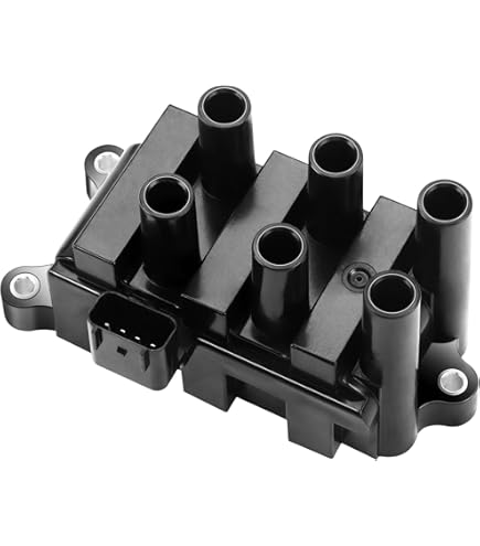 ACROPIX Car Spark Plug Coil Wires Ignition Coil Harness Cable Fit For Ford Windstar 1999-2000 V6 3.8L Petrol No.XU2Z12259BA - Pack Of 6