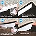 GORUNNY Rug Gripper 16PCS Anti Curling Rug Gripper Keeps Your Rug in Place & Makes Corners Flat. Premium Carpet Gripper Renewable Gripper Tape – Ideal Anti Slip Rug Pad Your Rugs