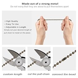 Ceiling Fan Pull Chain 12 inch Anchor Pull Chain