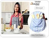 Olivia Rocco 5pc Kitchen Set: Apron, Oven Mitts, Pot Holder, Tea Towels - view 5