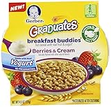 Gerber Graduates Breakfast Buddies Cereal, Berries Cream, 4.5 Ounce, 8 Count