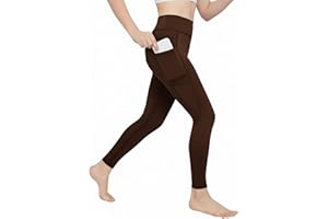 Girl's Athletic Leggings Kids Dance Yoga Running Pants Slim Fit Stretch Workout Active Tights Leggings with Pockets