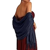FURTALK Pashmina Shawls and Wraps for Evening Dress Women's Scarf Wedding Bride Bridesmaid Gifts Winter Scarves