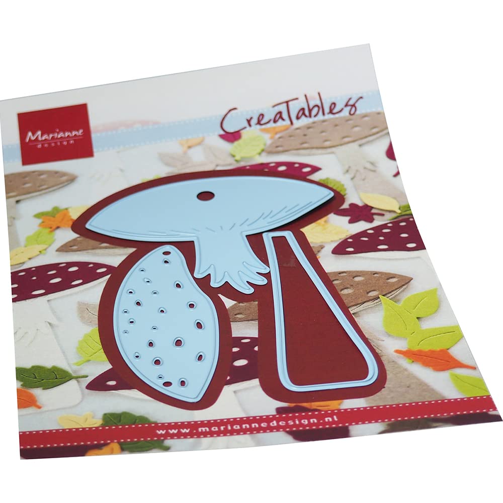 Marianne Design Creatables, Mushroom XL, for Paper Craft Projects, Light Blue, One Size