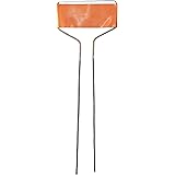 Bosmer K455 Large-Faced Copper Plated Metal Plant Markers, 10-Inch High (Pack of 20)