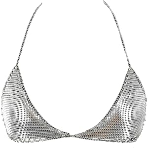 Stylish Metal Top Bra Harness Underwear Chest Chain Offering Comfort and Styles for Club Night and Festival Celebrations