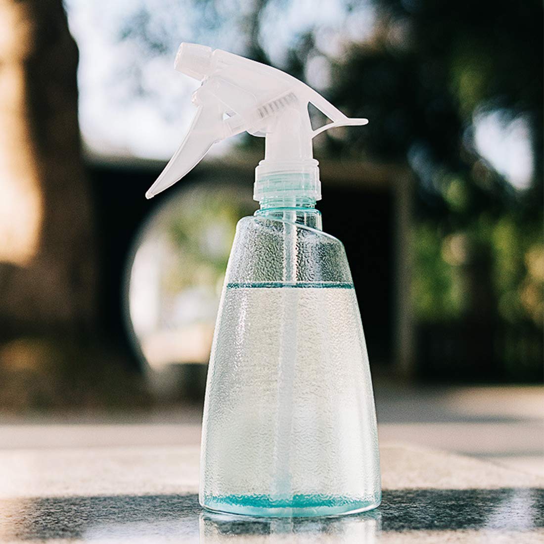 Empty Plastic Spray Bottle 16 oz. Adjustable Head Sprayer from Fine to Stream (Pack of 2)… : Beauty