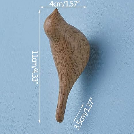 Dekorative Haken Haken Harz Vogel Mantel Haken Wand Lagerung Mantel