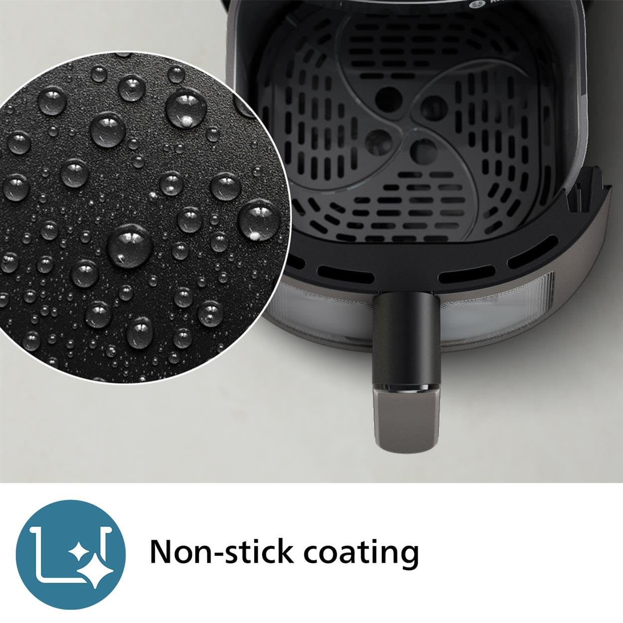 Philips Air Fryer 2000 Series 4.2L – Healthy Frying with RapidAir Technology, 13 Cooking Programs, Touchscreen, Up to 90% Less Fat, Dishwasher Safe (NA229/09)