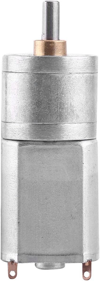 DC 12V Reduction Motor Electric Gear Motor High Speed Reduction Torque with 4mm Dia Center Output Shaft (100RPM)