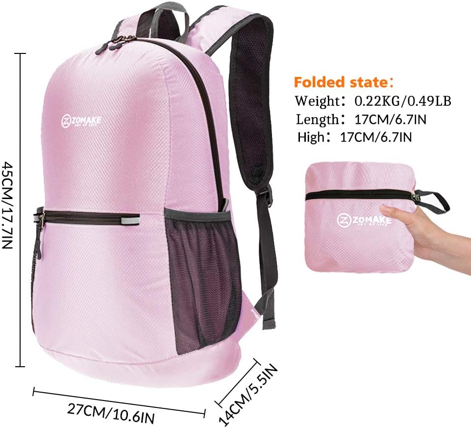 zomake ultra lightweight foldable backpack