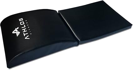 Amazon Com Athlos Fitness Ab Mat With Tailbone Protector Ab
