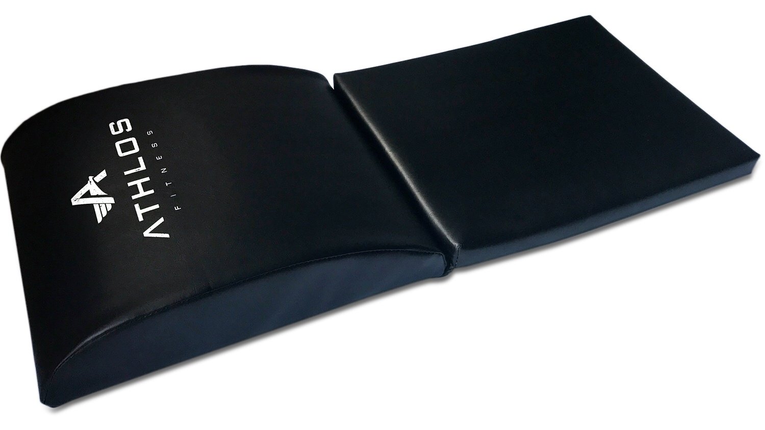 Athlos Fitness Ab Mat and Exercise Mat with Tailbone Protecting Pad