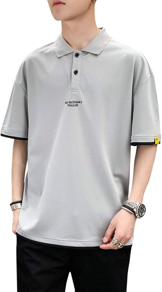 Amazon Fomansh ポロシャツ メンズ 半袖 Tシャツ カジュアル ボタンダウン 吸汗 ゴルフシャツ 夏 シャツ 通販