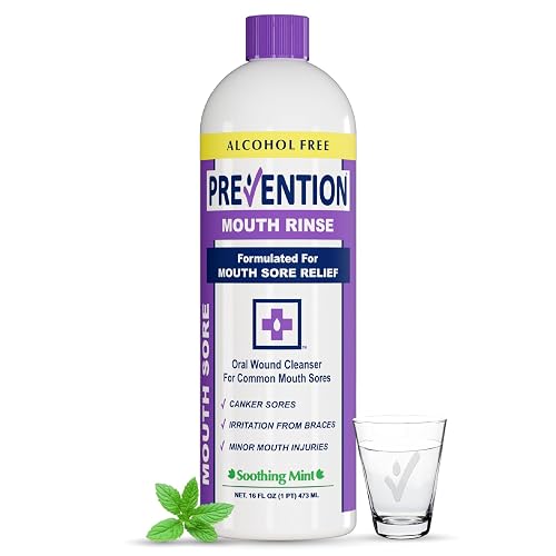 Ulcerease Mouth Rinse Prevention Mouth Sore Mouth Rinse, Canker Sore Treatment, Oral Pain ...