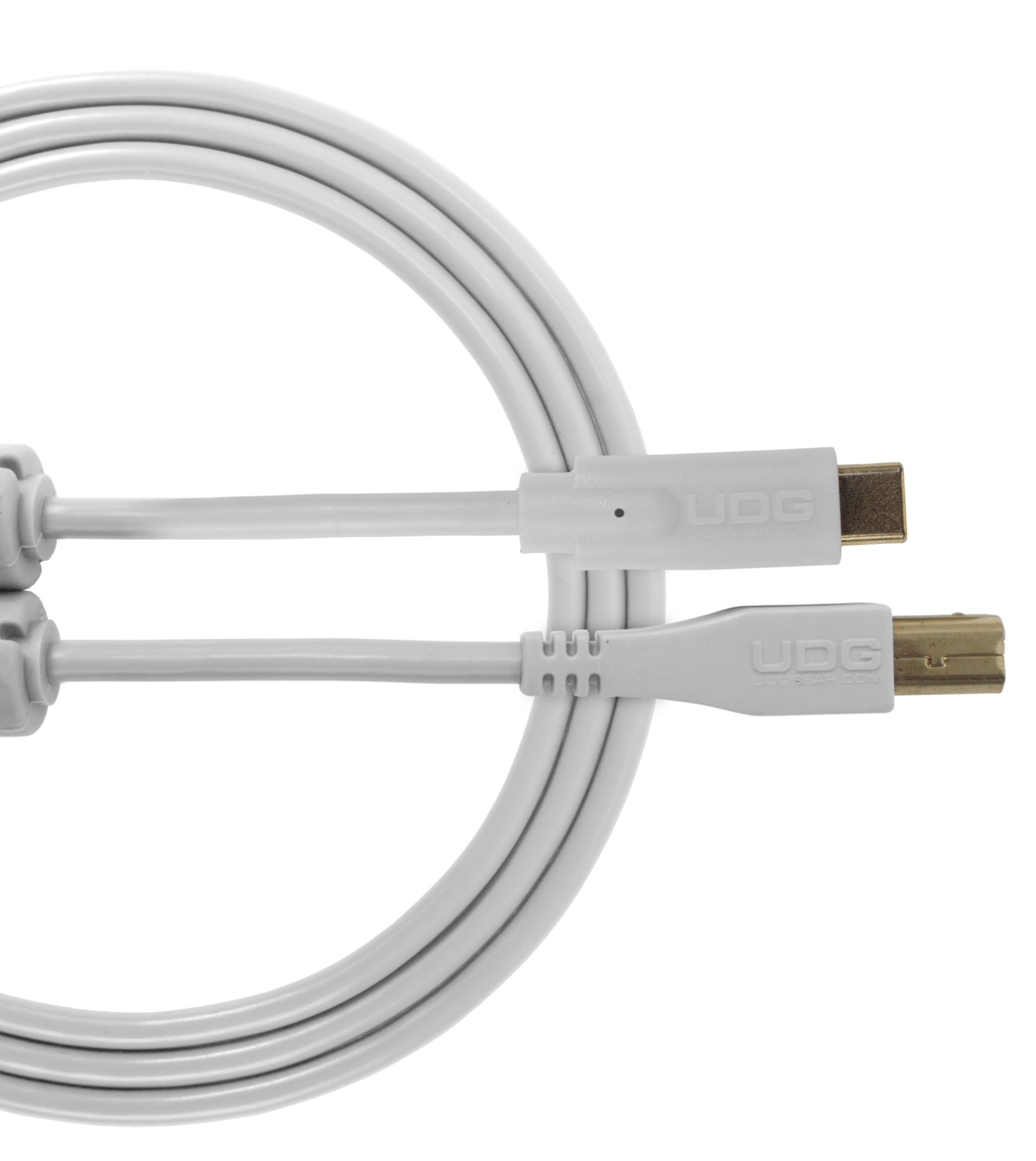 UDG GEAR U96001WH Cable USB 2.0 (C-B) - High-speed Audio Optimized USB 2.0 C to B cable, White. 1.5 Meters โ image 1