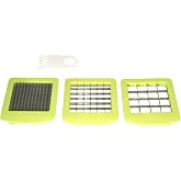 QuickPush food chopper (BR-QP-02): Replacement set of 3 blades and 1 cleaning brush