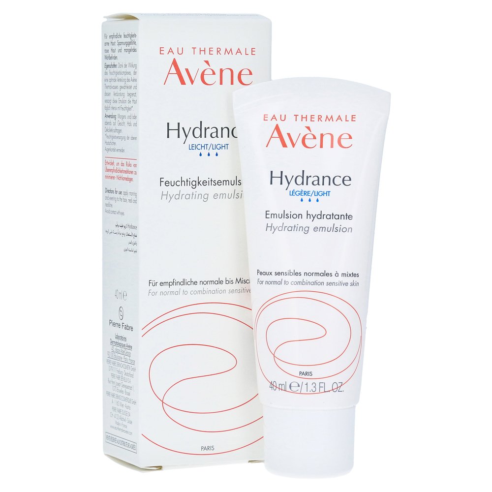 Avène Hydrance leicht Feuchtigkeitsemulsion empfindliche, normale bis Mischhaut, 40 ml Solution
