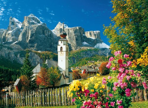 title=Clementoni 32542- Puzzle HQC Sellagruppe- Dolomiti, 2000 Pezzi