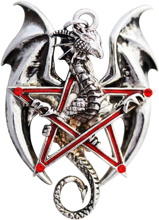 Pentadraca for Achievement of Goals By Anne Stokes Pendant Charm Amulet Talisman