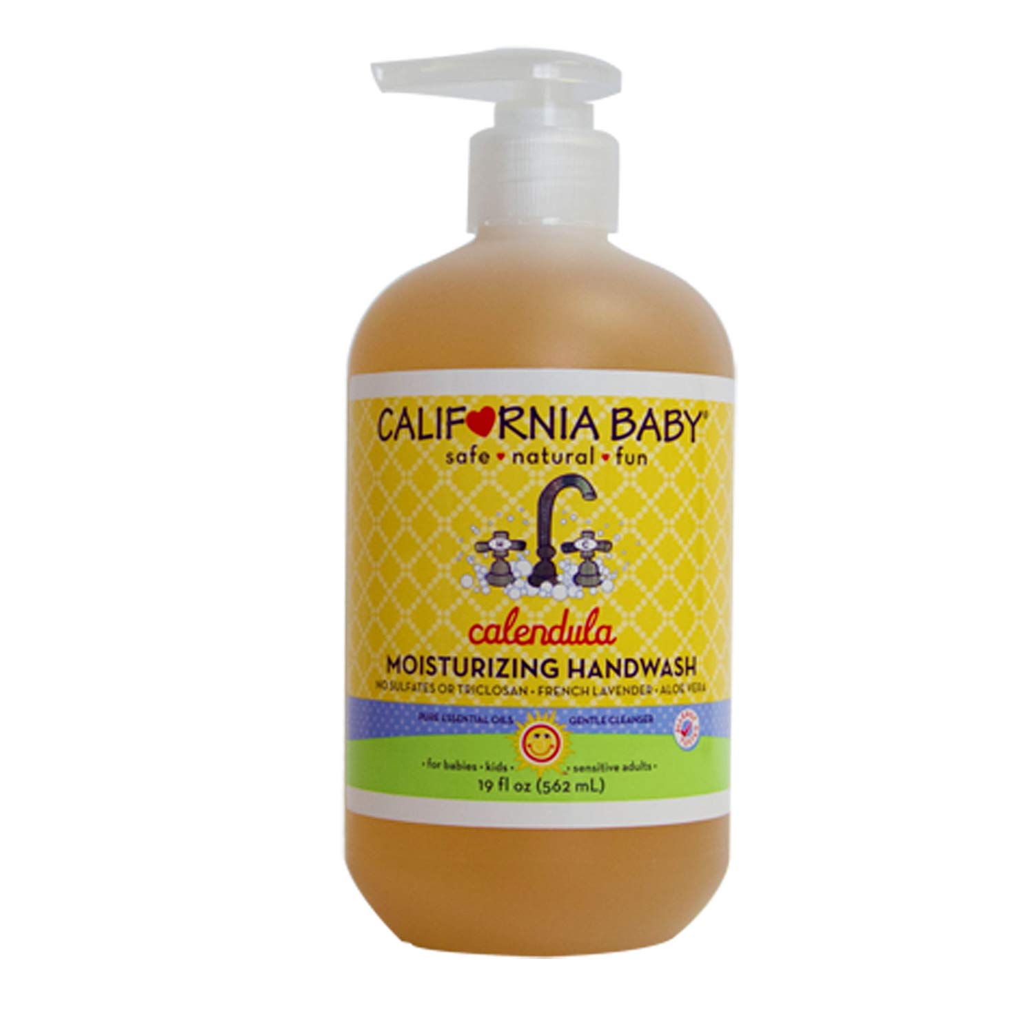 California Baby Wash Up! Moisturizing Handwash - Calendula - 6.5 oz