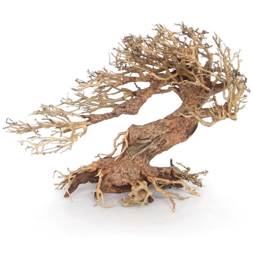 Amtra - Oriental Wind 3 wood, handmade, for aquarium, 30X13X23 CM