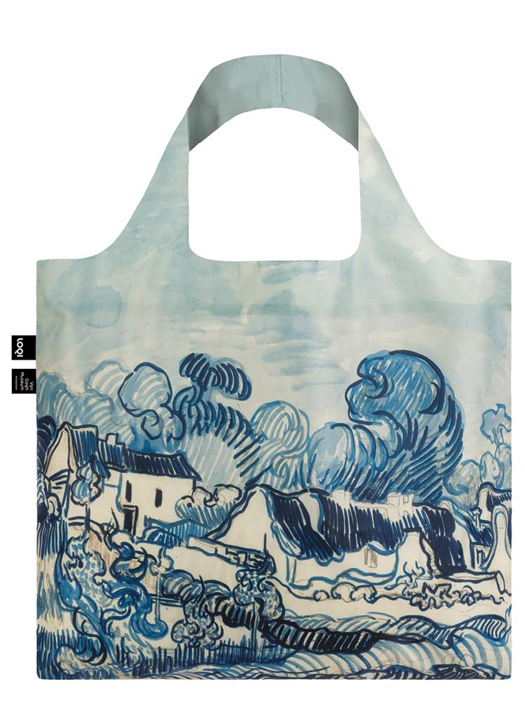 LOQI VAN GOGH Bag Travel Tote, 50 cm, 15 liters, Blue (Old Vineyard and Landscape) VG.LH