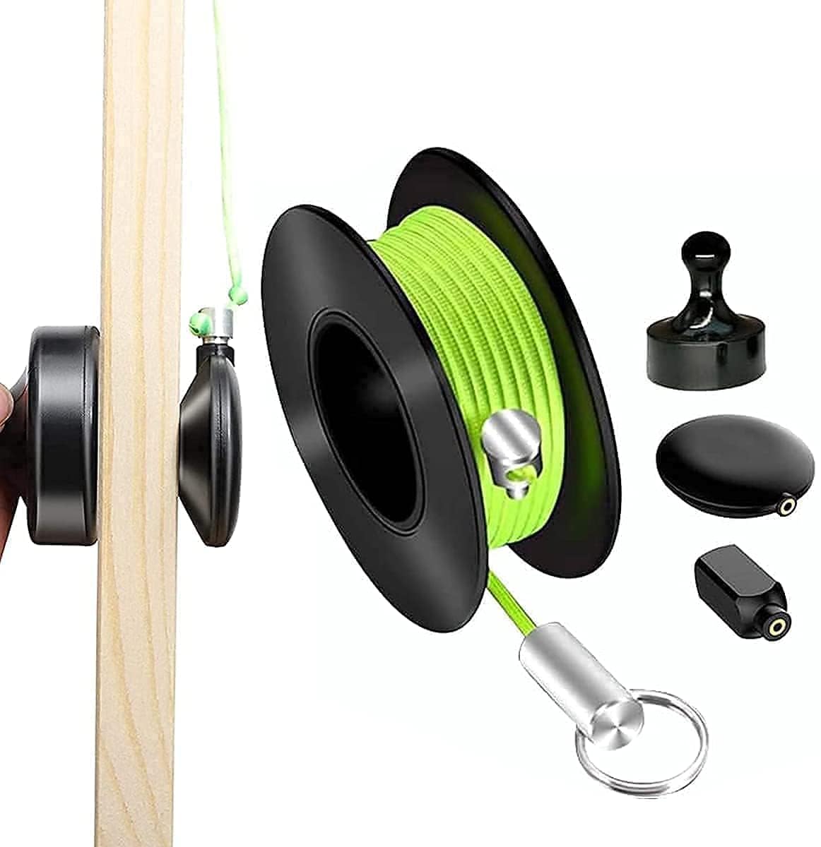 Photo 1 of Wiremag Puller,Magnetic Wire Pulling System, Wire Routing Magnet Tool Kit with Handle,Wall Electrical Cable Navigation System,Suitable for Solving Threading Problems