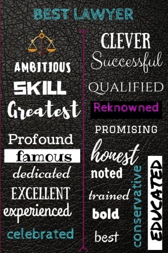Best Lawyer: Unusual Gift/Gift For Lawyer/Diary/Planner/Daily Planner (Special Journals and Planners) Paperback – 12 Jan. 2018