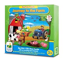The Learning Journey Big Floor Puzzles - Journey to The Farm Playset