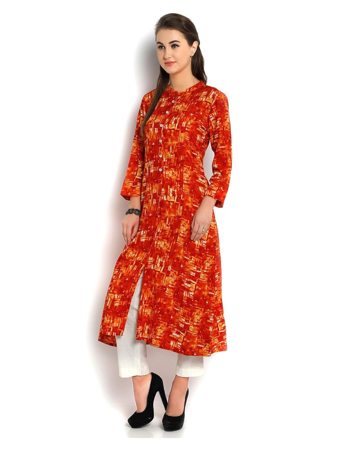 indibelle women's rayon a-line kurta (ibk9999200o_l-$p)