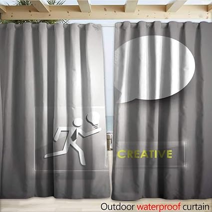 Amazon Com Warmfamily Porch Curtains Business People Works For A