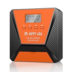 40A MPPT Solar Charge Controller 12V/ 24V Solar