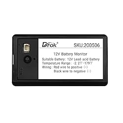 DROK Battery Capacity Monitor, 10-100v Battery