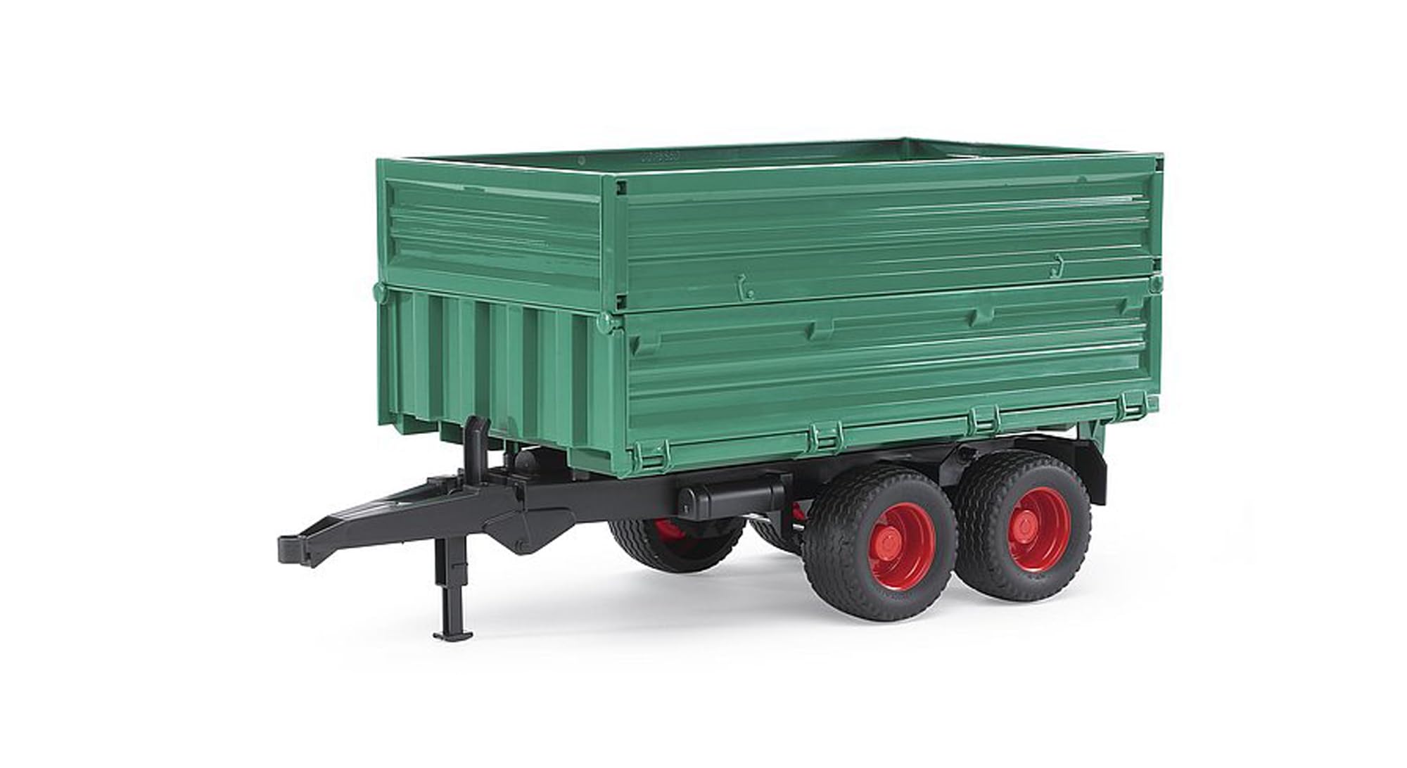 Bruder Tipping Trailer with Removable Top – 1:16 Scale Durable Farm Vehicle Accessory, Compatible with Bruder Tractors & Roadmax Series, Realistic Toy Trailer for Kids Ages 3+ Indoor & Outdoor Play