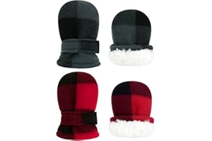 Sarfel Baby Mittens Toddler Gloves Kids Winter Gloves Baby Girl Boy Winter Mittens Infant Mittens 2 Pair Pack