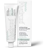 Davids Unflavored Nano Hydroxyapatite Remineralizing Fluoride Free 4oz | Whitening + Enamel Health, SLS Free, Antiplaque, Fresh Breath, Made in USA, Nano-Hydroxyapatite Toothpaste