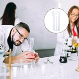 Rowwait 25Pcs 5ml Plastic Sample Bottles Clear Storage Vials Screw Cap Lab view 6