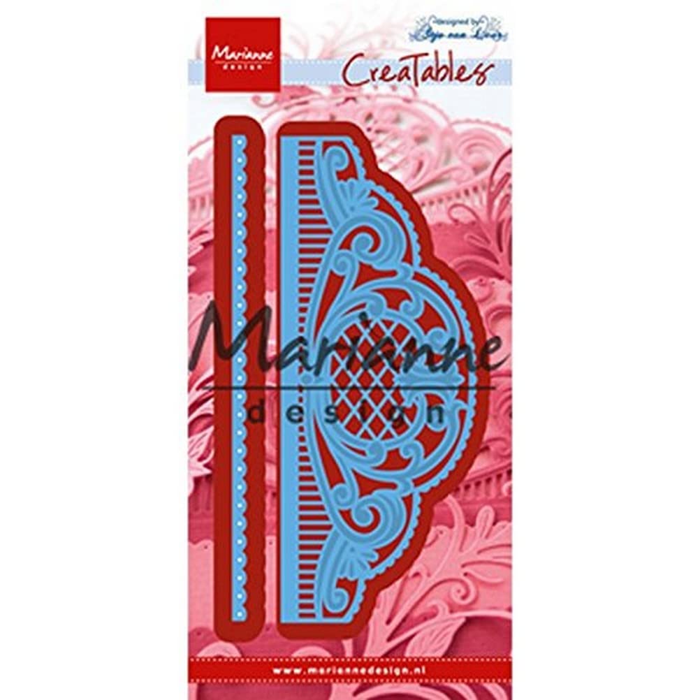 Marianne Design 1 x Creatables Anja's Border Die, Blue, Large