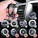 Car Phone Holder, MeanLove Universal Phone Gravity Car Vent Mount for iPhone 8/ 8 Plus/ 7, Galaxy S8/ S7, HTC, Huawei, LG and More Smart Phones (Black)