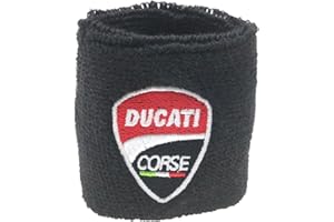 iTobest Motorcycle Brake Reservoir Sock Fits For Ducati 748/749/848/916/996/998/999/1198/1199/ V2 4 ST2 3 4, Streetfighter, Hypermotard, Multistrada- Reservoir Sock Cover (Black)1 Pack