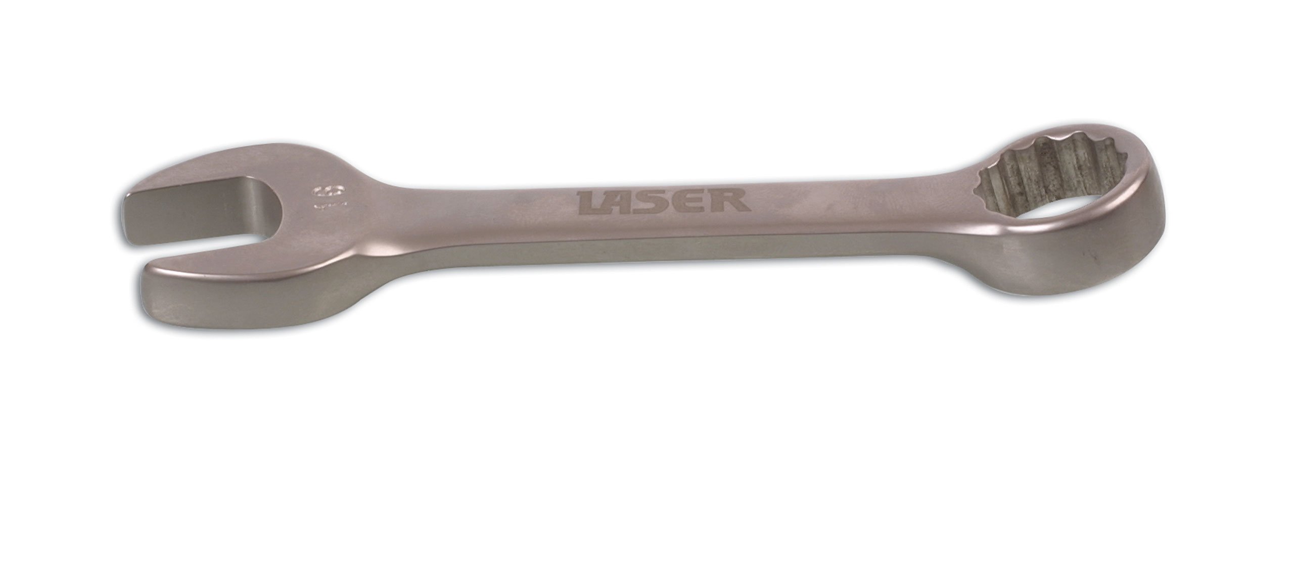 Laser 2814 Stubby Combination Spanner 17mm, Chrome