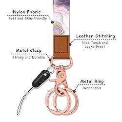 Rimilak Wristlet Keychain, Wrist Lanyard Key Chain