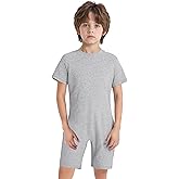 Linjinx Adaptive Clothing for Kids Special Needs Autism Sensory Jumpsuit Anti-Strip Romper Bodysuit with Back Zipper