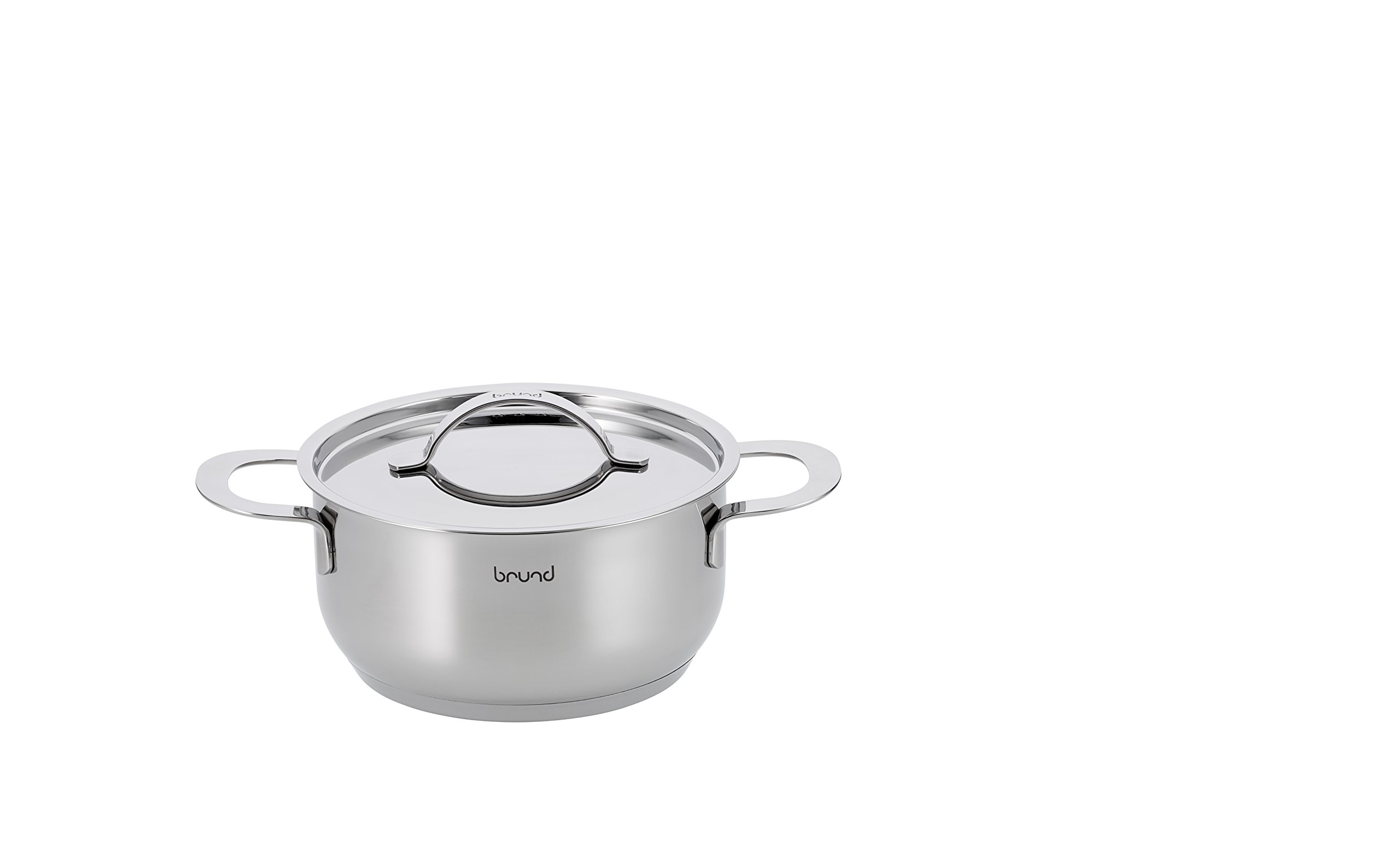 Brund Energy Dutch Oven, 2 Quart, Stainless Steel 1 Brund Energy Dutch Oven, 2 Quart, Stainless Steel