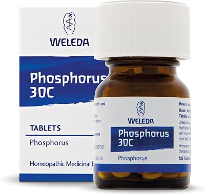 Weleda Phosphorus 30C 125 Tablets Homeopathic Pack