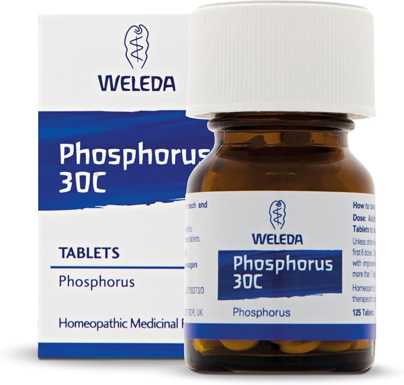 Weleda Phosphorus 30C 125 Tablets Homeopathic Pack