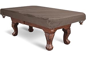PATIKIL Billiard Pool Table Cover 7.5 Feet, Oxford Waterproof Outdoor Indoor Dustproof Billiard Table Cover Billiards Accesso