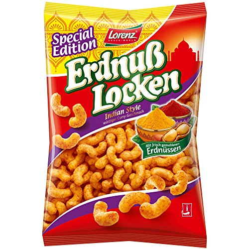 Lorenz Erdnuss Locken Peanut Curls: INDIAN STYLE with CURRY