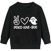 TBBCWWQY Kids Halloween Sweatshirt Boys Glow in the Dark Dinosaur Shirt Girls Pumpkin Tops Long Sleeve Cotton Clothes 1-7T